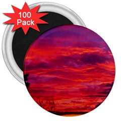 Warm Landscape 3  Magnets (100 Pack) by okhismakingart