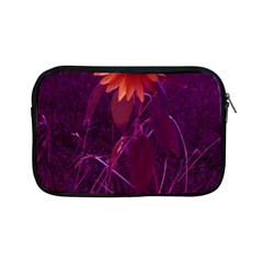 Purple Sunflower Apple Ipad Mini Zipper Cases by okhismakingart