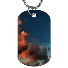 Favorite Clouds Dog Tag (two Sides) by okhismakingart