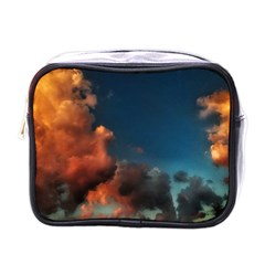Favorite Clouds Mini Toiletries Bag (one Side) by okhismakingart