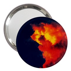 Ominous Clouds 3  Handbag Mirrors by okhismakingart