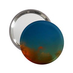 Orange And Blue Sky 2 25  Handbag Mirrors