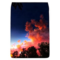 Deep Blue Sunset Removable Flap Cover (l) by okhismakingart