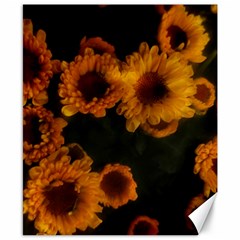 Yellow Flowers Canvas 8  X 10  by okhismakingart