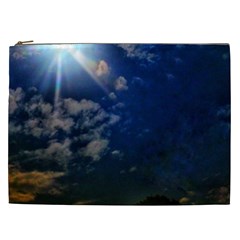 Sunny Day Cosmetic Bag (xxl) by okhismakingart