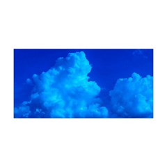 Deep Blue Clouds Yoga Headband by okhismakingart