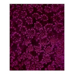 Dark Pink Queen Anne s Lace (up Close) Shower Curtain 60  X 72  (medium)  by okhismakingart