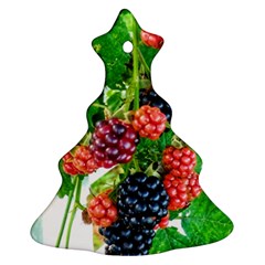 Blackberries Christmas Tree Ornament (two Sides)