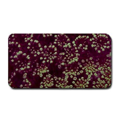 Pink And Green Queen Annes Lace (up Close) Medium Bar Mats by okhismakingart