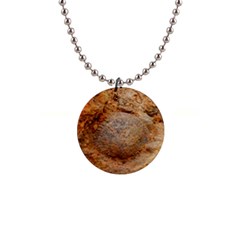 Shell Fossil Ii 1  Button Necklace by okhismakingart