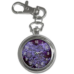 Blue Queen Anne s Lace Landscape Key Chain Watches by okhismakingart