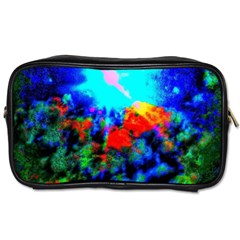 Psychedelic Spaceship Toiletries Bag (two Sides) by okhismakingart