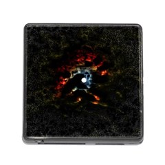 Moon Supernova Memory Card Reader (square 5 Slot) by okhismakingart