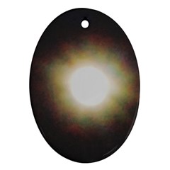 Bright Star Version Two Oval Ornament (Two Sides)