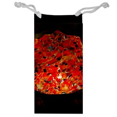 Glowing Stained Glass Lamp Jewelry Bag by okhismakingart