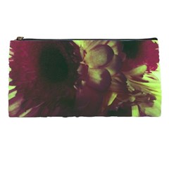 Green Glowing Flower Pencil Cases by okhismakingart