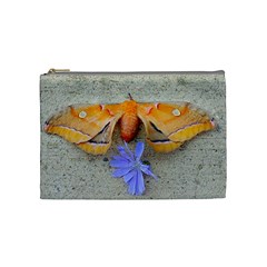 Moth And Chicory Cosmetic Bag (medium) by okhismakingart