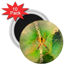 Orb Spider 2 25  Magnets (10 Pack)  by okhismakingart