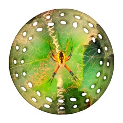 Orb Spider Ornament (round Filigree) by okhismakingart