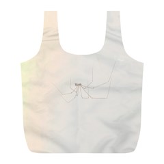 Hanging Spider Full Print Recycle Bag (l) by okhismakingart