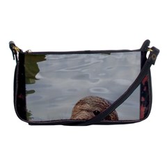 Framed Ducks Shoulder Clutch Bag by okhismakingart