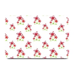 Cute Floral Drawing Motif Pattern Plate Mats