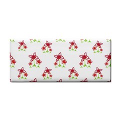 Cute Floral Drawing Motif Pattern Hand Towel by dflcprintsclothing