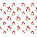 Cute Floral Drawing Motif Pattern Deluxe Canvas 14  x 11  (Stretched) 14  x 11  x 1.5  Stretched Canvas