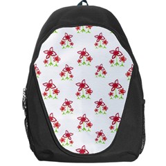 Cute Floral Drawing Motif Pattern Backpack Bag by dflcprintsclothing