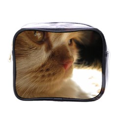 Cute Cat Face Mini Toiletries Bag (one Side) by LoolyElzayat