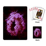 Purple Closing Queen Annes Lace Playing Cards Single Design Back