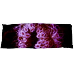 Purple Closing Queen Annes Lace Body Pillow Case (dakimakura) by okhismakingart
