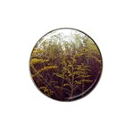 Purple and Yellow Goldenrod Hat Clip Ball Marker (4 pack) Front