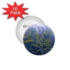 Blue Goldenrod 1 75  Buttons (10 Pack) by okhismakingart