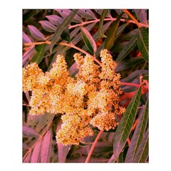 Pale Yellow And Green Sideways Sumac Shower Curtain 60  X 72  (medium)  by okhismakingart