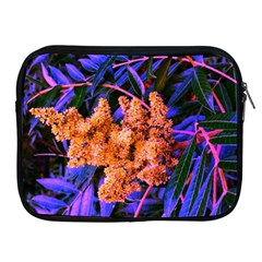 Blue And Gold Sideways Sumac Apple Ipad 2/3/4 Zipper Cases by okhismakingart