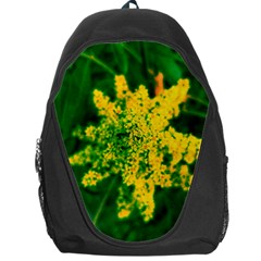 Yellow Sumac Bloom Backpack Bag