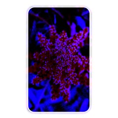 Maroon And Blue Sumac Bloom Memory Card Reader (rectangular) by okhismakingart