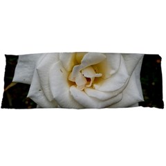 White Angular Rose Body Pillow Case Dakimakura (two Sides) by okhismakingart