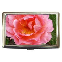 Pink Rose Cigarette Money Case by okhismakingart