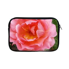 Pink Rose Apple Ipad Mini Zipper Cases by okhismakingart