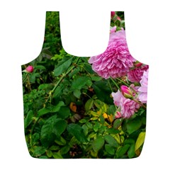 Light Pink Roses Full Print Recycle Bag (l) by okhismakingart