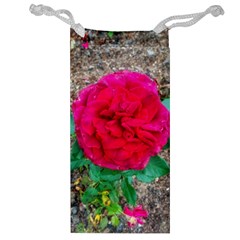 Folded Red Rose Jewelry Bag by okhismakingart