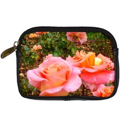 Pink Rose Field Digital Camera Leather Case