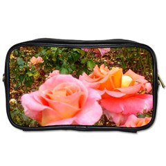 Pink Rose Field Toiletries Bag (One Side)