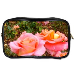 Pink Rose Field Toiletries Bag (Two Sides)