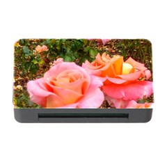 Pink Rose Field Memory Card Reader with CF
