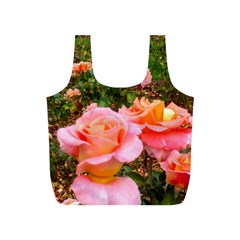 Pink Rose Field Full Print Recycle Bag (S)