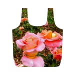 Pink Rose Field Full Print Recycle Bag (M) Back