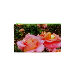 Pink Rose Field Cosmetic Bag (XS)